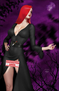 BooKooComix Bear Babes Jessica Rabbit as Elvira Cosplay 8 Book Virgin Variant Cover Set