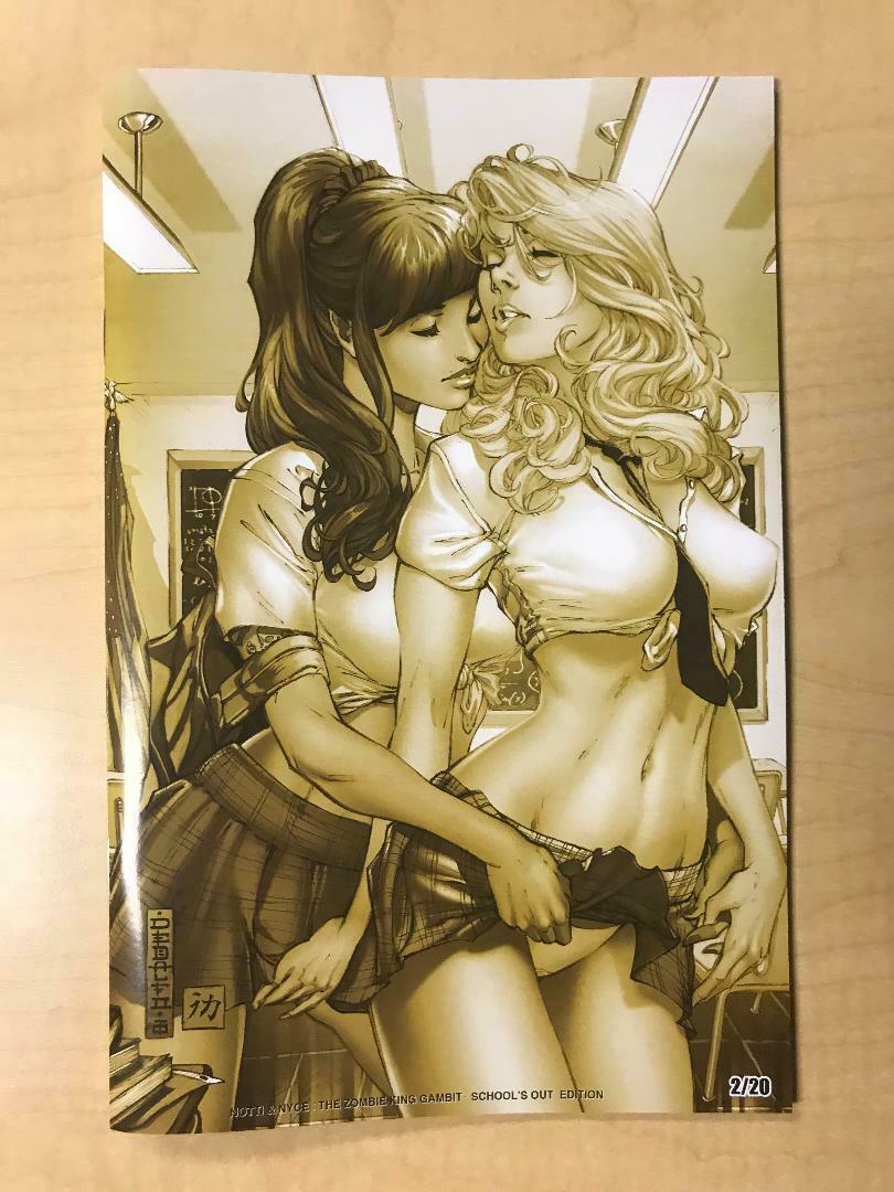 NOTTI & NYCE ZOMBIE KING GAMBIT - TOPLESS deals VARIANT MIKE DEBALFO