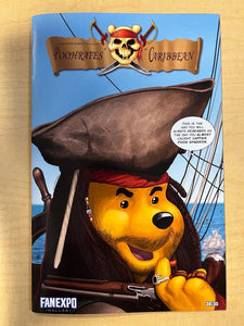 Do You Pooh Pirates of the Caribbean Captain Jack Sparrow Homage Trade Dress Variant Cover by Marat Mychaels & Dan Feldmeier 2022 Dallas FANEXPO Clan McDonald Comics Exclusive Limited to 35