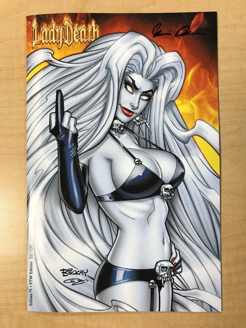 LADY DEATH UNHOLY RUIN #1 MOMENTO deals MORI VARIANT BRIAN PULIDO